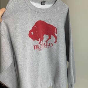 Gildan Gray Buffalo Sweatshirt